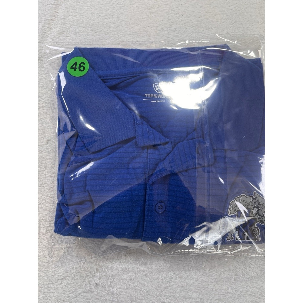 Kentucky Wildcats Polo Shirt Mens XL Blue Top Of The World NCAA UK Mascot - Picture 11 of 11